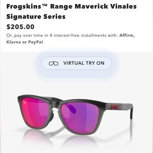 Brand New Oakley Fogskins